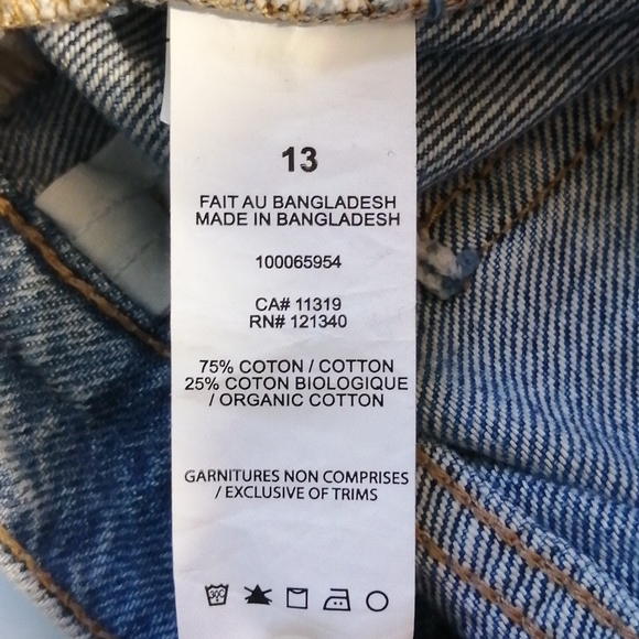 SOLD Garage Distressed Knee Straight Leg Jeans - Picture 7 of 8